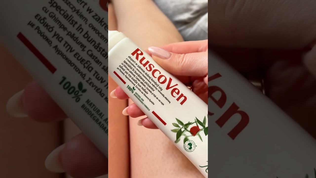 RuscoVen niezastąpiony latem, daje uczucie chłody i ulgi 