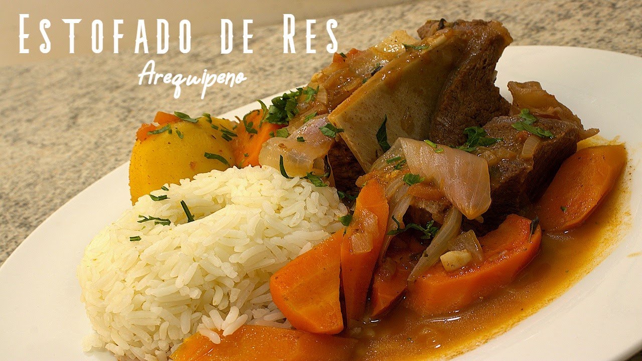 ESTOFADO DE RES AREQUIPEÑO I Recetas Arequipeñas I #arequipa #perú #recetasfaciles