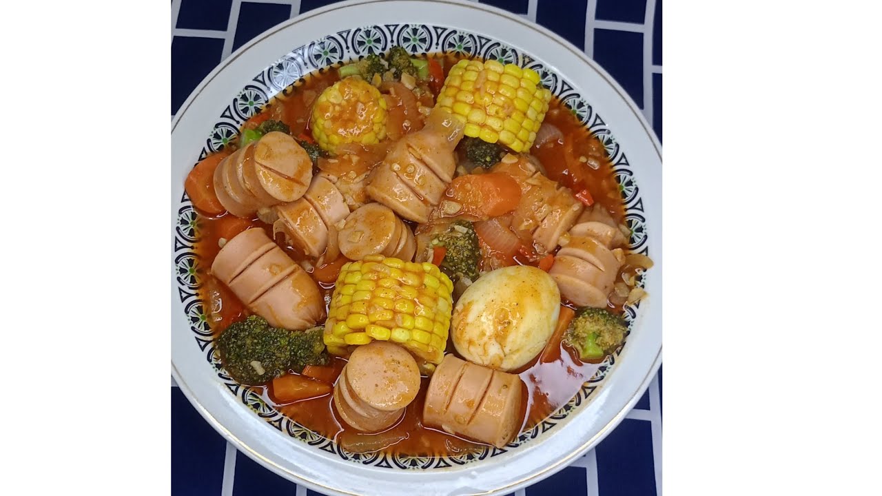 RESEP COCOK BUAT TAHUN BARUAN SOSIS TUMPAH, VIRAL ENAK MURAH DAN SIMPEL 