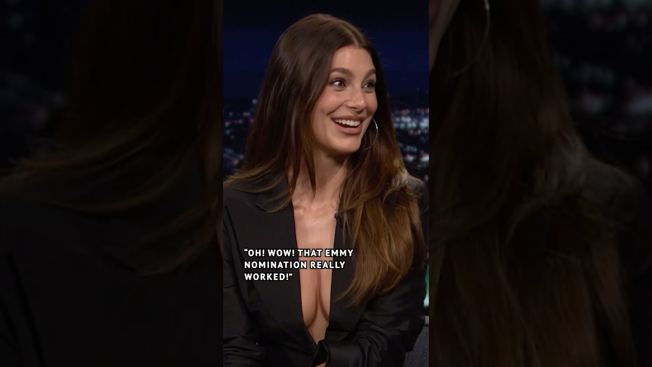 #CamilaMorrone was mistaken for #AnneHathaway at LAX 🤣 #FallonTonight