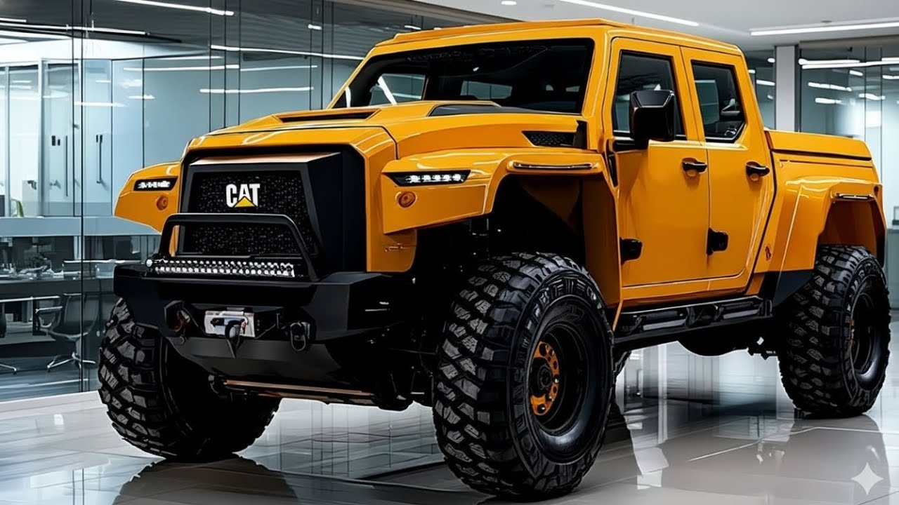 2026 Caterpillar Pickup Revealed: The Most Powerful Work Truck Ever Built?