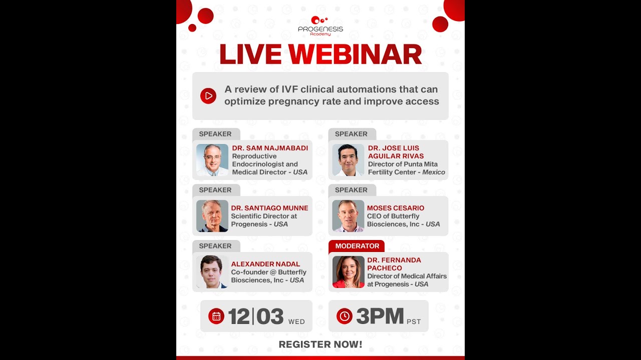 Progenesis Academy Panel- 'IVF Clinical Automations'