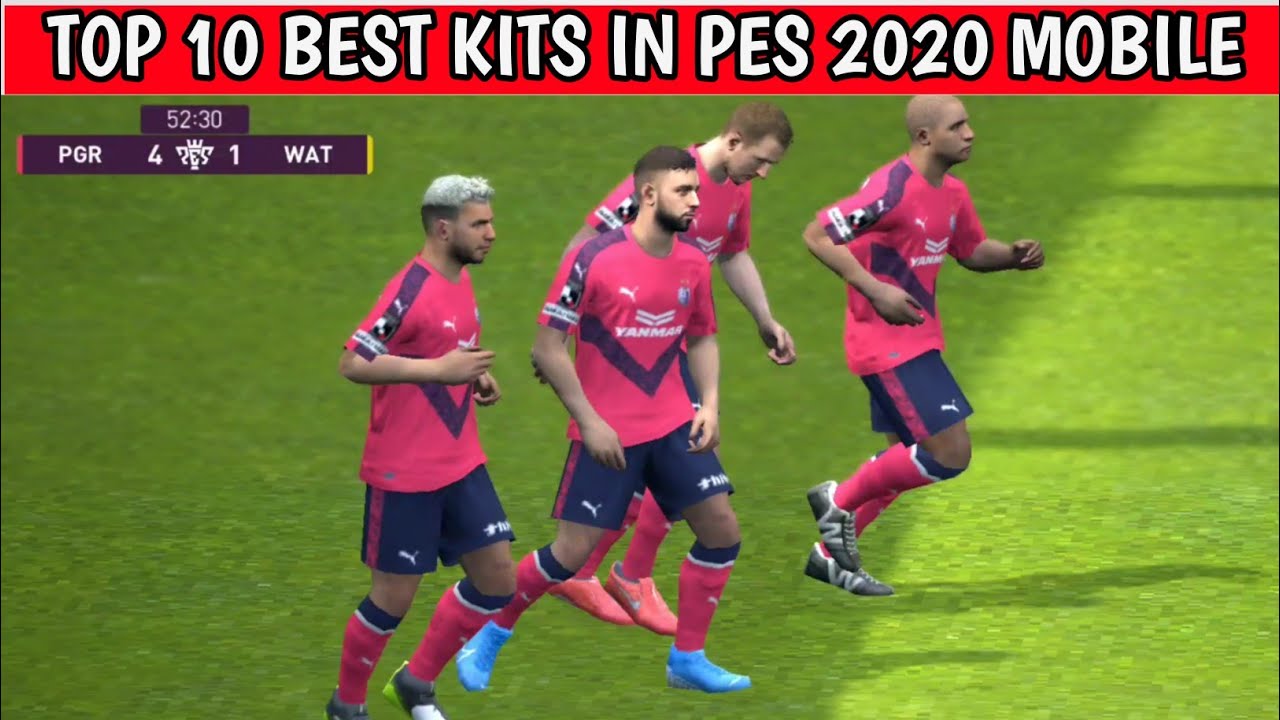 TOP 10 BEST KITS IN PES 2020 MOBILE | NO PATCH |