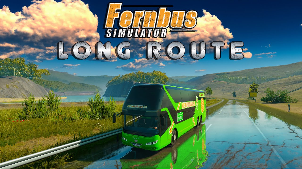 Long Route | Sellin to Brussels | Fernbus Simulator | Logitech G29