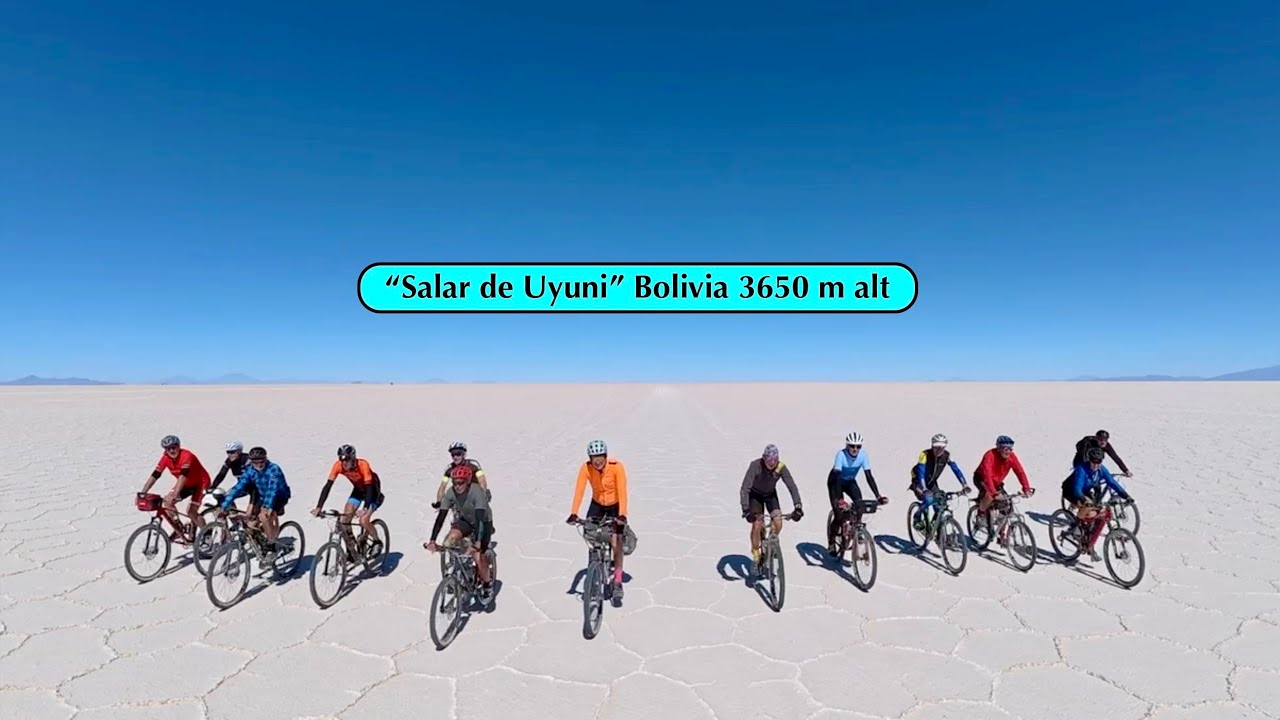 Exploring Atacama desert Chili and Altiplano Bolivia by bike