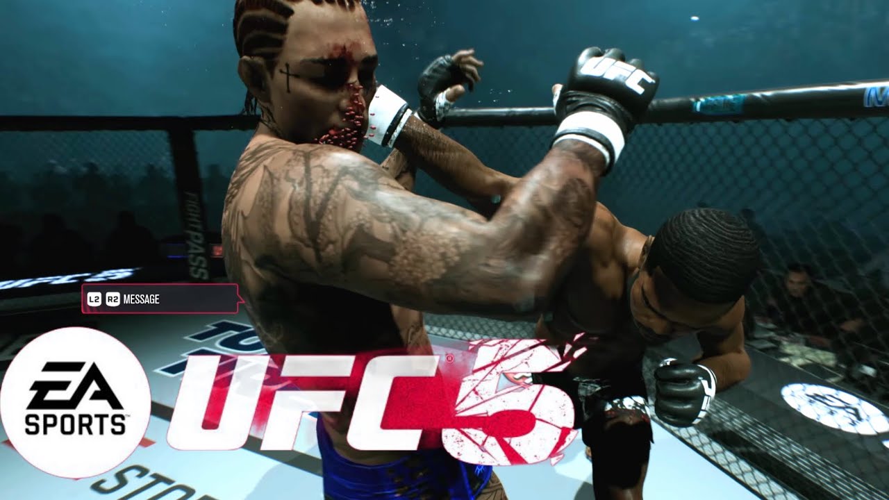 UFC 5 (4K 60FPS) Лучшая подборка онлайн-нокдаунов и нокдаунов №22