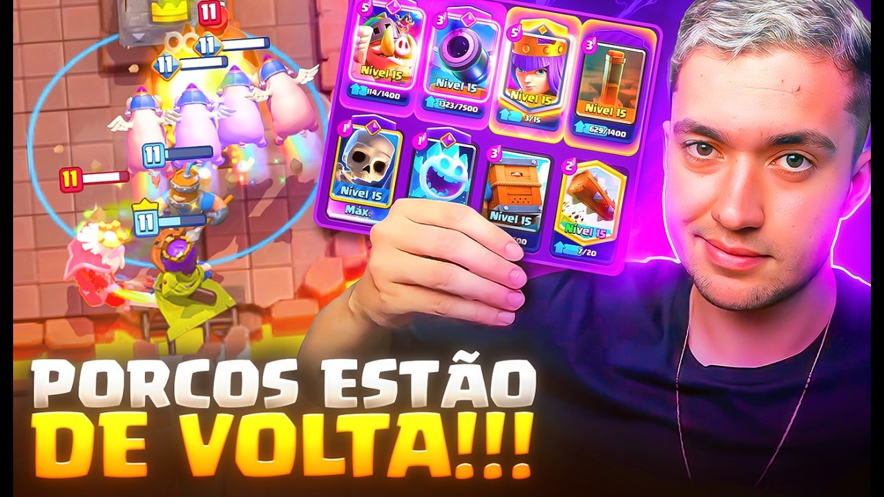 USEI PORCOS COM RAINHA ARQUEIRA E DESTRUI MEUS ADVERSÁRIOS!