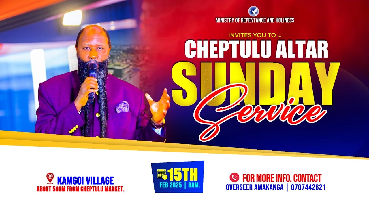 CHEPTULU ALTAR SUNDAY SERVICE | 15TH FEB 2026.