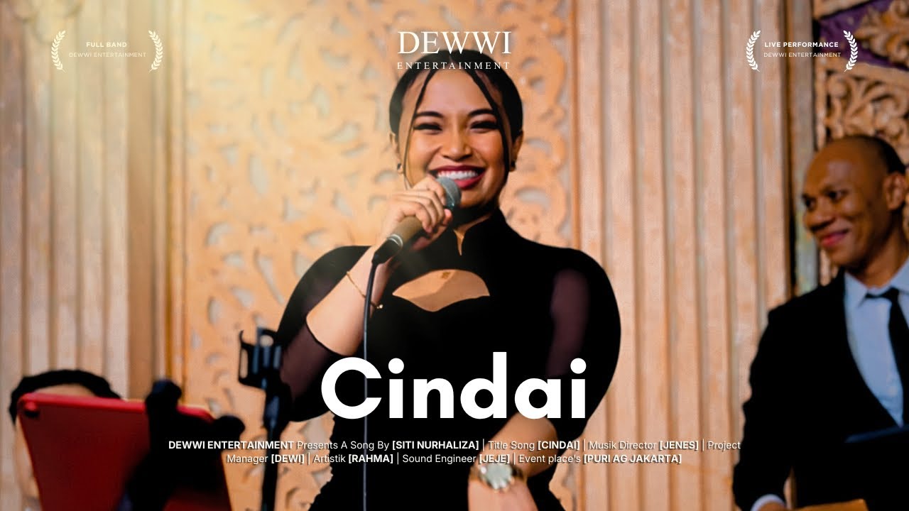 Cindai - Siti Nurhaliza cover wedding at Puri AG jkt