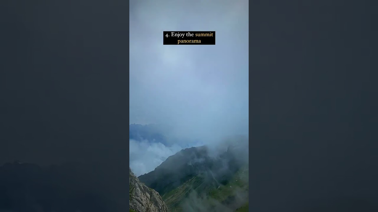Things to do in Mount Pilatus Switzerland 🇨🇭 #travel #switzerland #nature #mountpilatus #swissalps