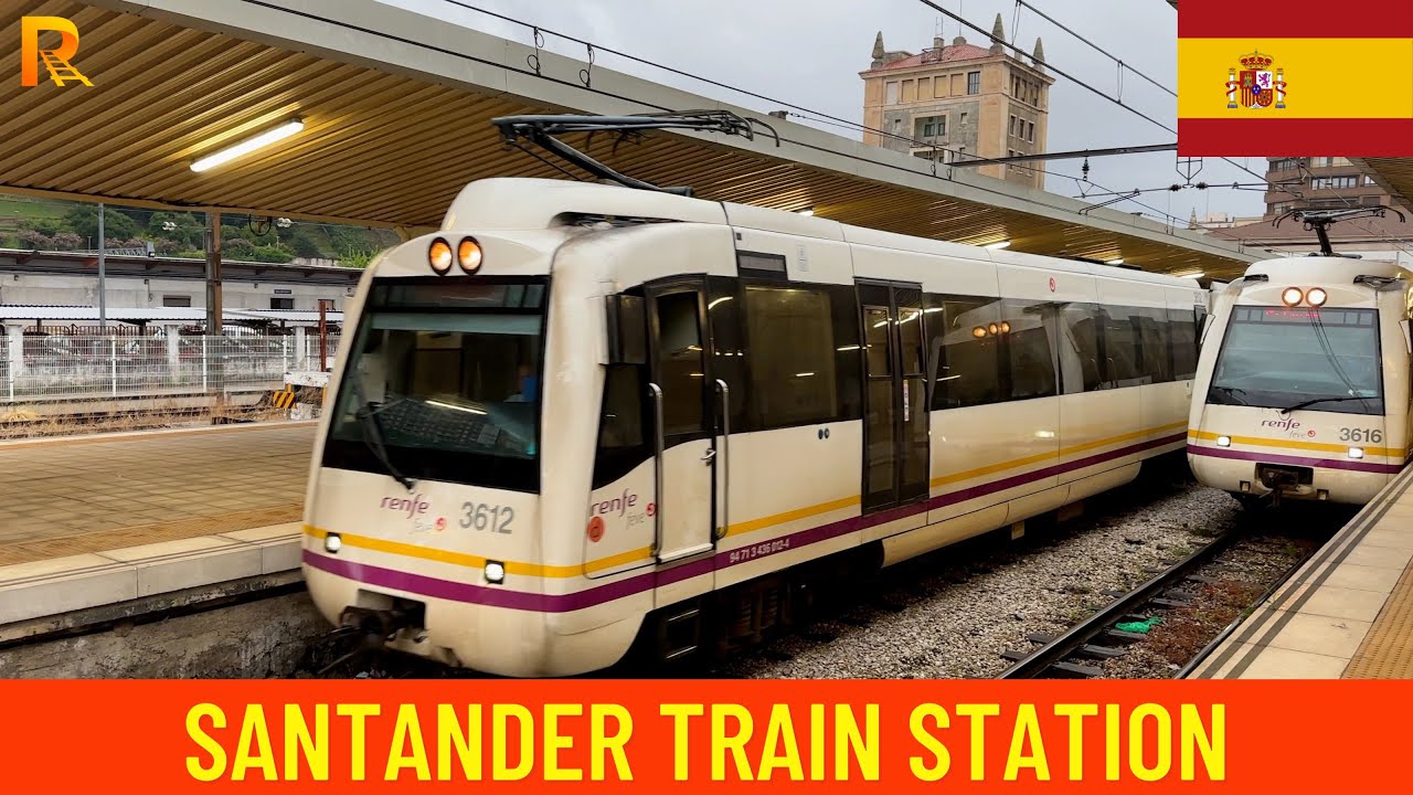 Santander Railway Station - Trainspotting - Spain