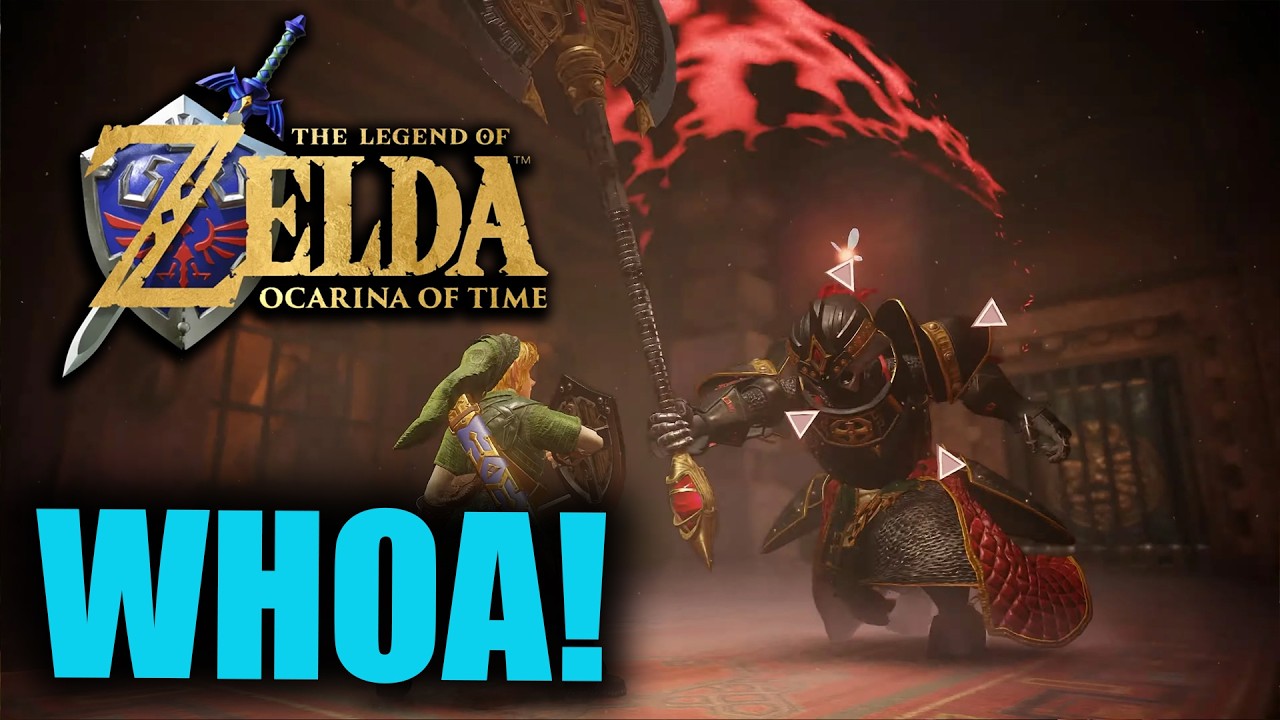 MORE New Ocarina of Time Footage for Switch 2! + Monster Hunter WIlds!