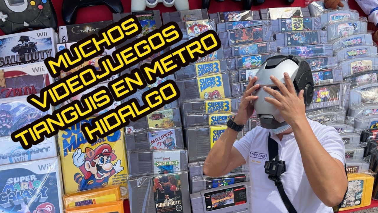GRANDES JOYAS VIDEOJUEGOS EN EL TIANGUIS METRO HIDALGO