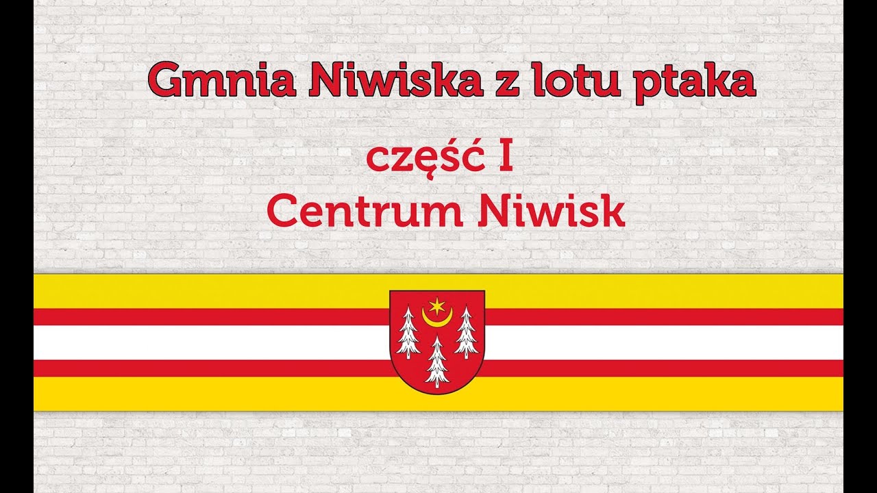 Gmina Niwiska z lotu ptaka- Centrum wsi Niwiska