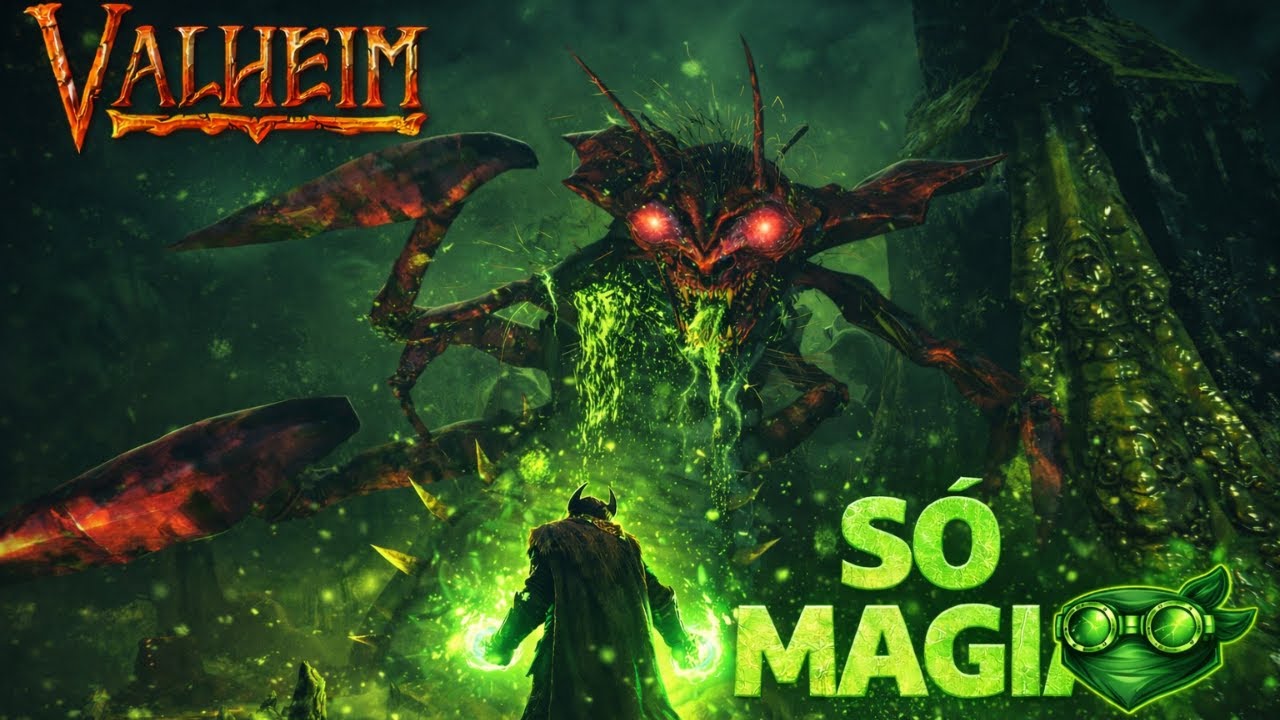 Tentando zerar valheim só com magia... (DIA 12)
