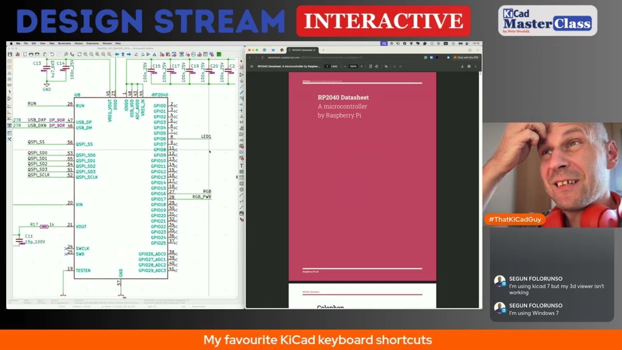 KiCad Design Stream My favourite keyboard shortcuts