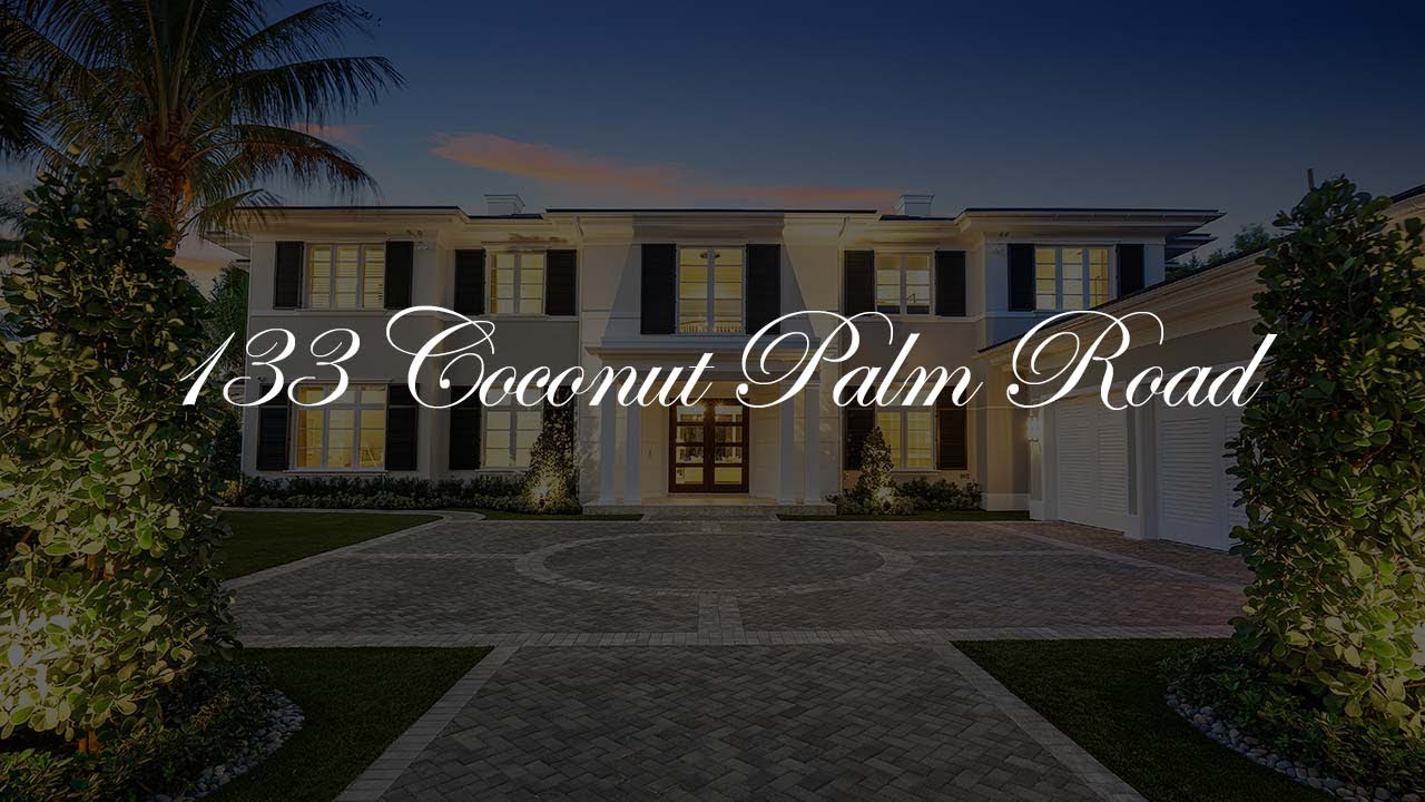 133 Coconut Palm Road, Boca Raton, Florida 33432