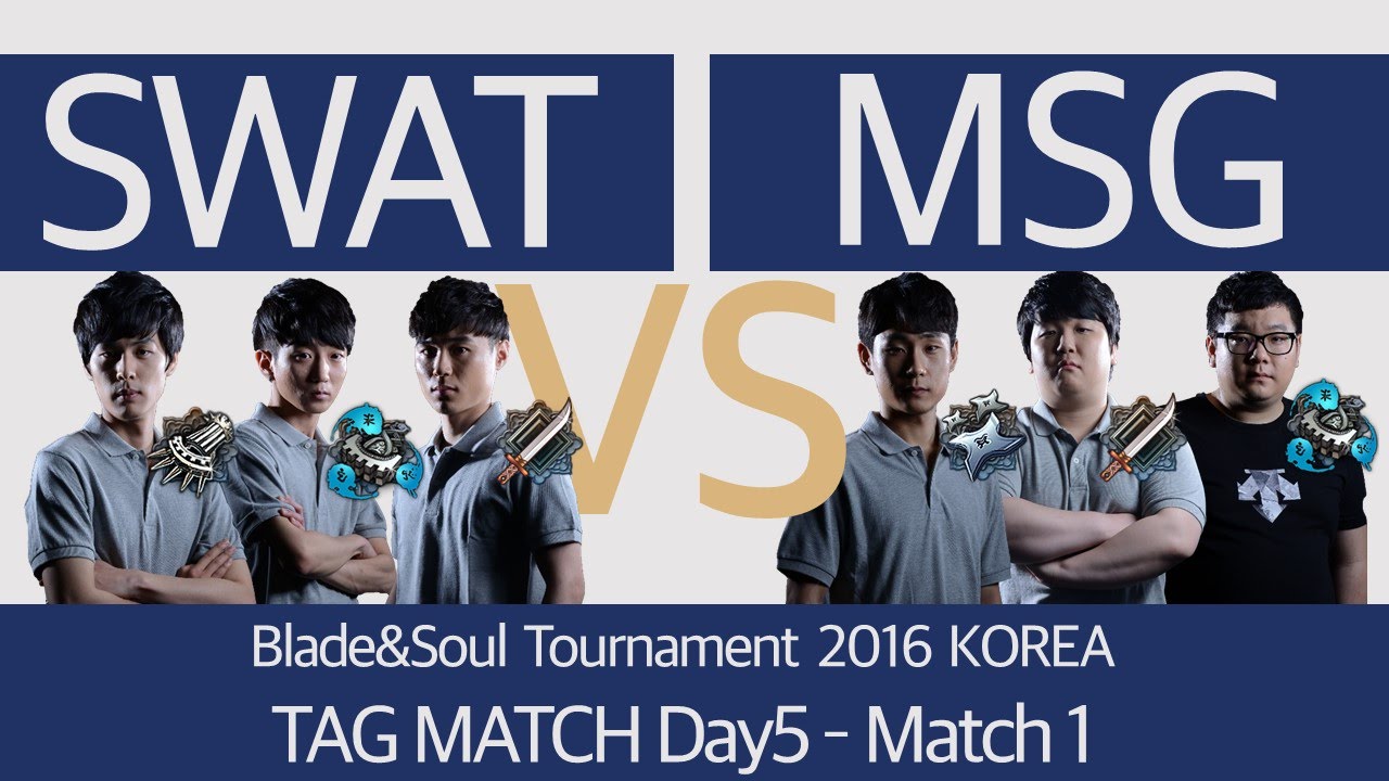 [B&S] Tournament 2016 KOREA TAG MATCH Day5 – Match1