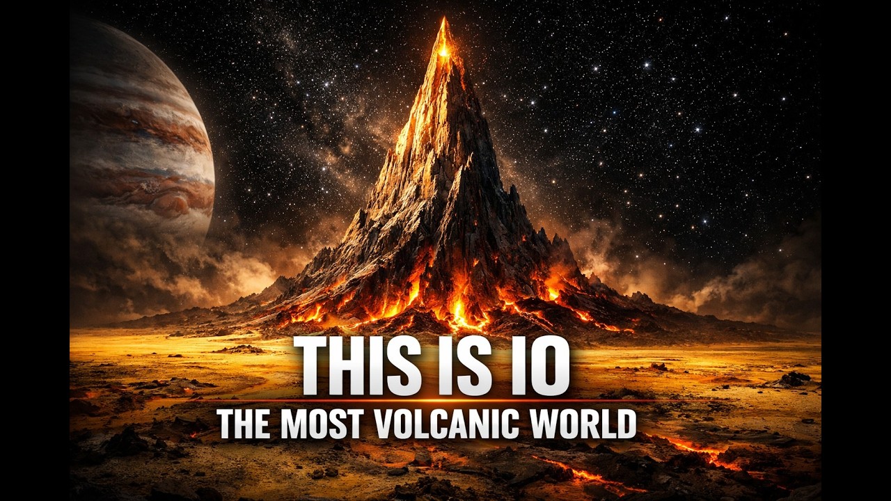 THIS IS IO: Jupiter&rsquo;s Most Volcanic Moon #space #spacex #mars