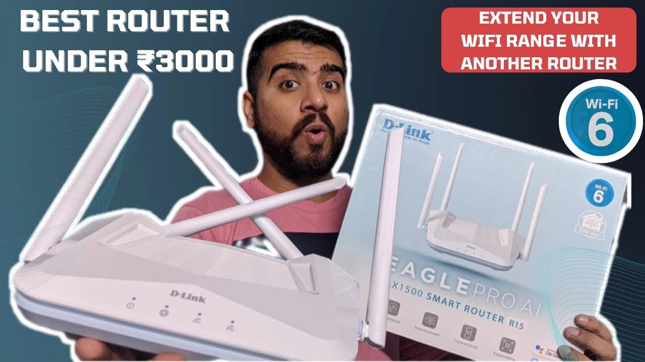 D Link Ax1500 R15 Wifi 6 Router | Best Wifi Router Under 3000 | How to Extend Wifi Range in Hindi