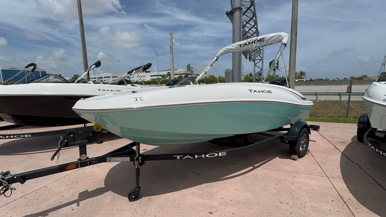 2025 Tahoe T16 Bowrider Runabout full review