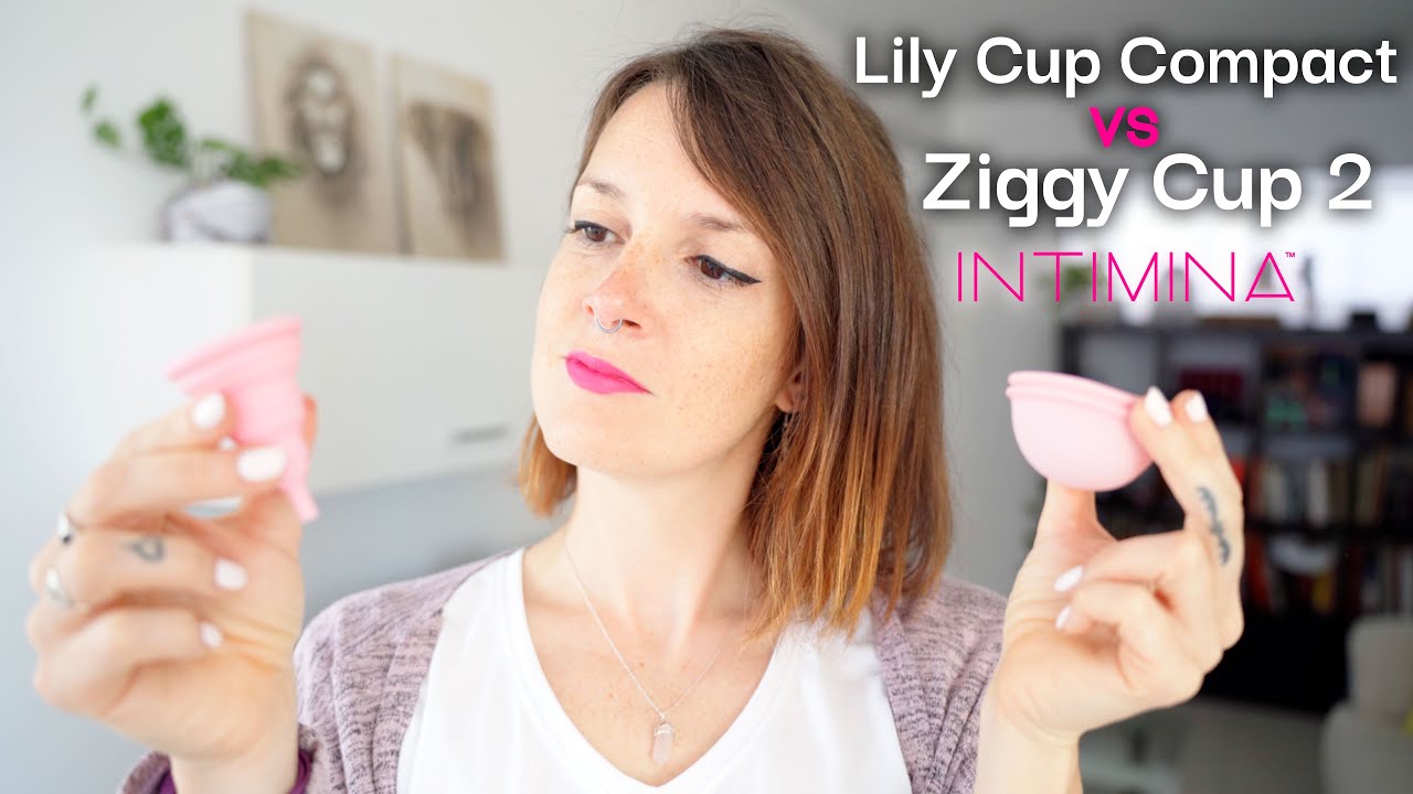 Ziggy Cup 2 vs Lily Cup Compact - Comparativa de las copas menstruales de Intimina