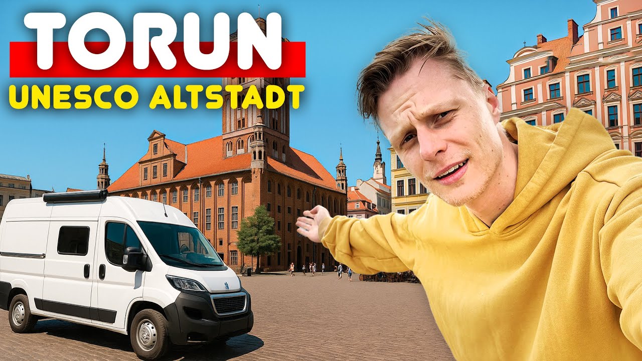 EIN TAG in THORN POLEN Vlog 🇵🇱 UNESCO Altstadt Sehenswürdigkeiten | Torun Wohnmobil | Polen Urlaub