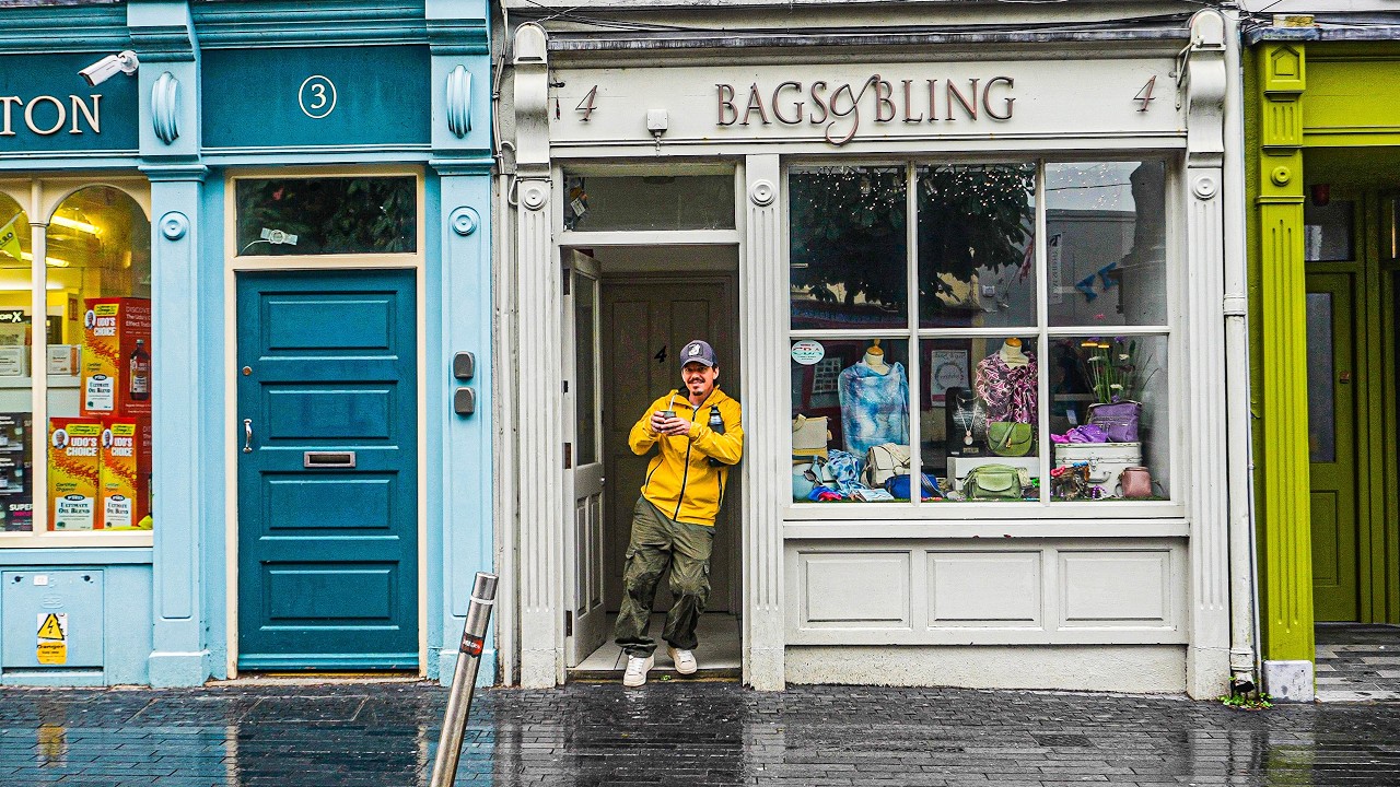 El ÚNICO ARGENTINO en este PUEBLO  de IRLANDA