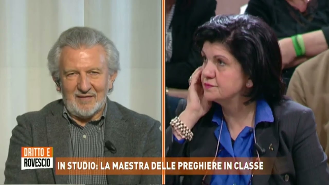Odifreddi contro Adinolfi: basta preghiere e crocifissi in aula!