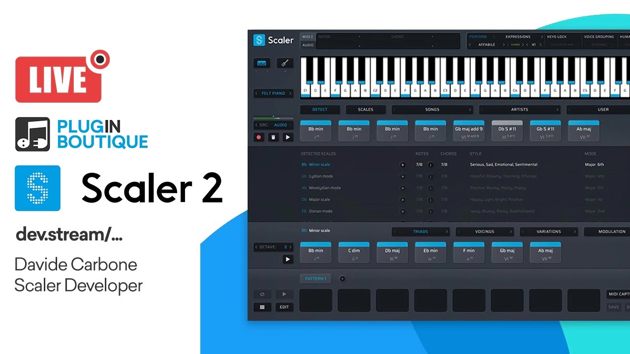 Scaler 2.5 with Developer Davide Carbone | Livestream