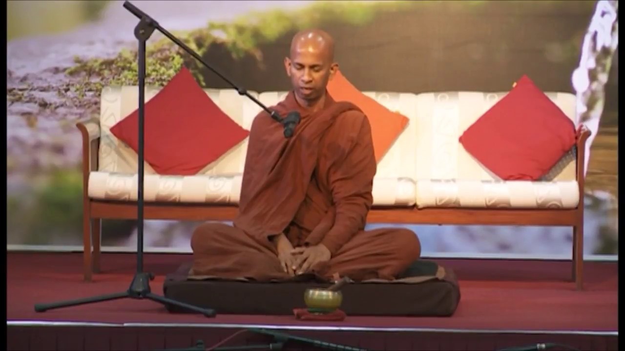 Ven  P  Chandaratana Thero Guided Sitting Meditation GMS Feb 2018