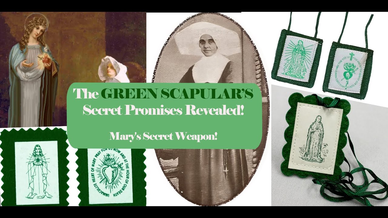 The Green Scapular’s Secret Promises Revealed!