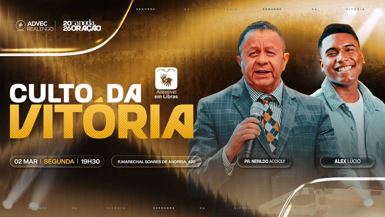 CULTO DA VITÓRIA | PR. NERILDO ACCIOLY | 02/03/2026