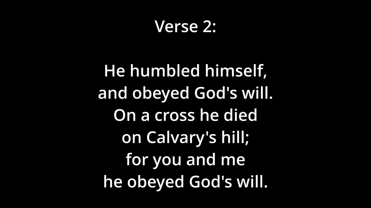 At the Name of Jesus (Walker) - Alto - in D
