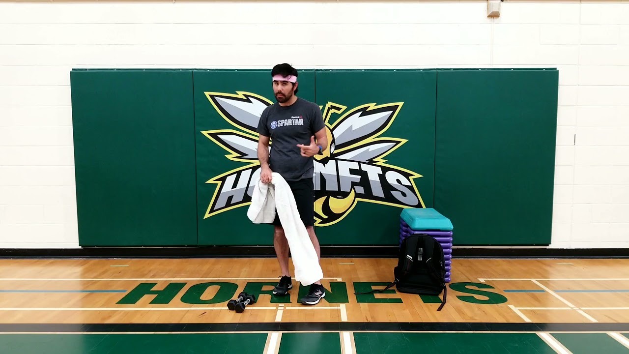 At-Home Exercises with OR without Fitness Equipment