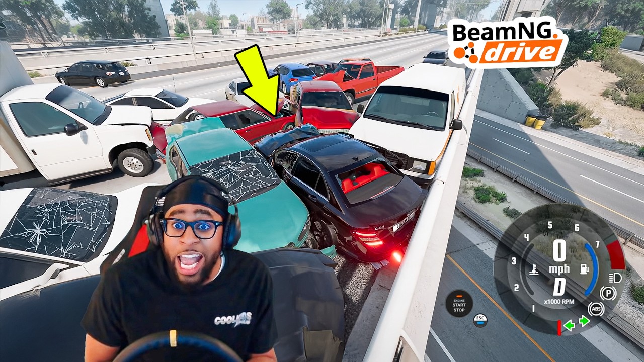 I turned BeamNG.Drive into a HORROR game lmaooo