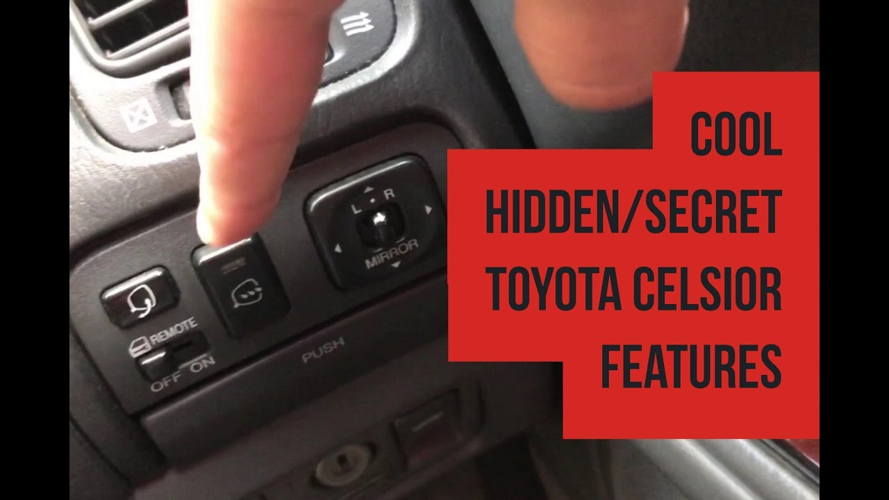 Toyota Celsior Hidden/Secret Features