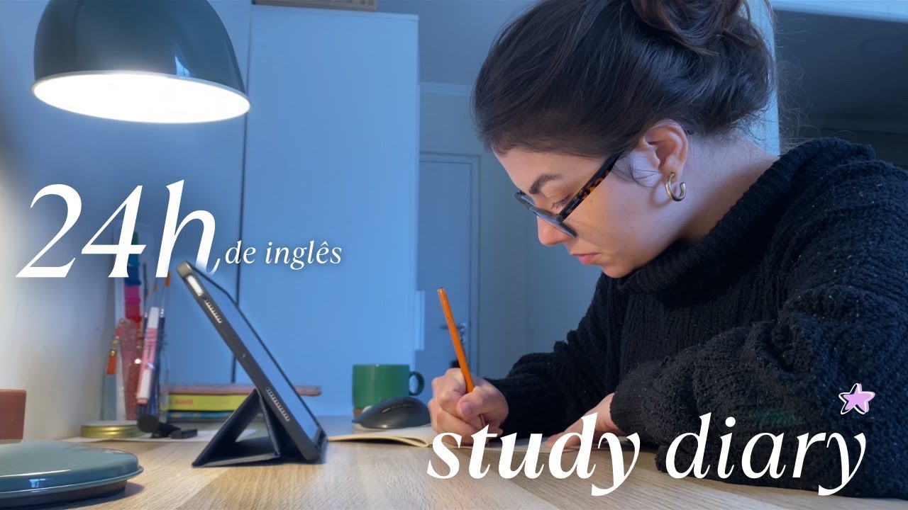 study vlog Portugal | aprendendo inglês sozinha & primeiras leituras do ano