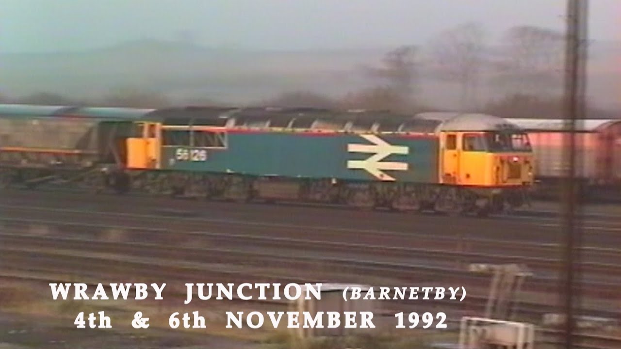 BR in the 1990s Wrawby Junction Barnetby on 4th and 6th November 1992