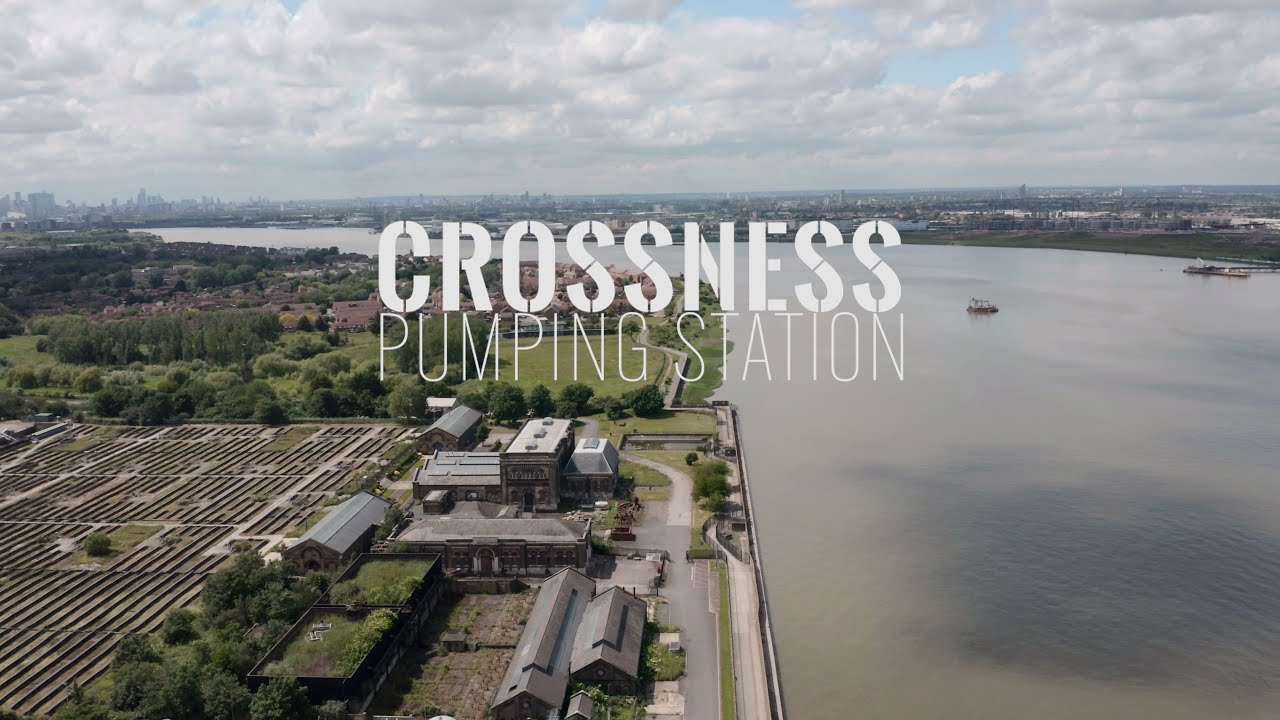 4K FPV Drone: Crossness Pumping Station