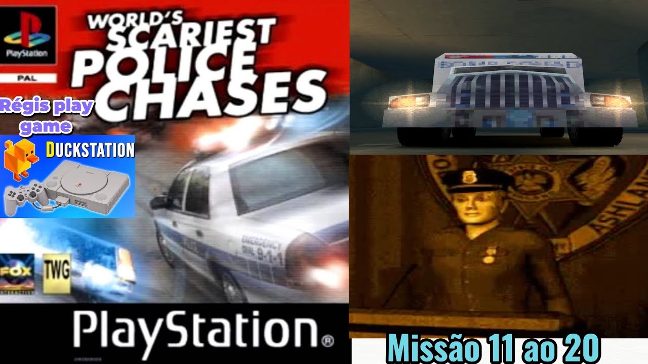 World's Scariest Police Chases Ps1 Missão 11 ao 20 Dublado e Legendado em português