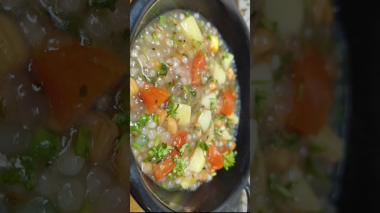 No Soak Sabudana Khichdi |Fasting instant recipe|😋 #viral #vratkakhana #navratrispecial #sabudana