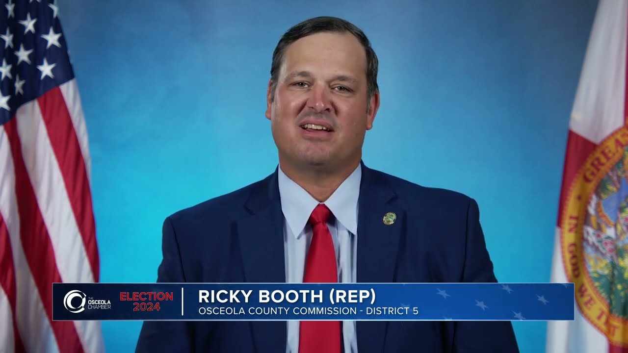 Osceola County Commissioner District 5 - Ricky Booth (Osceola Chamber Hob Nob 2024)