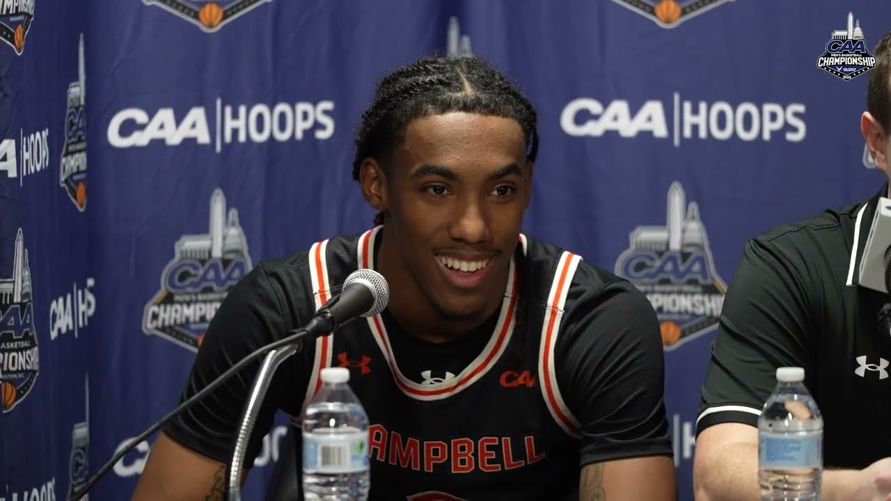 Campbell Men's Basketball | CAA Tournament Post Game Press Conference