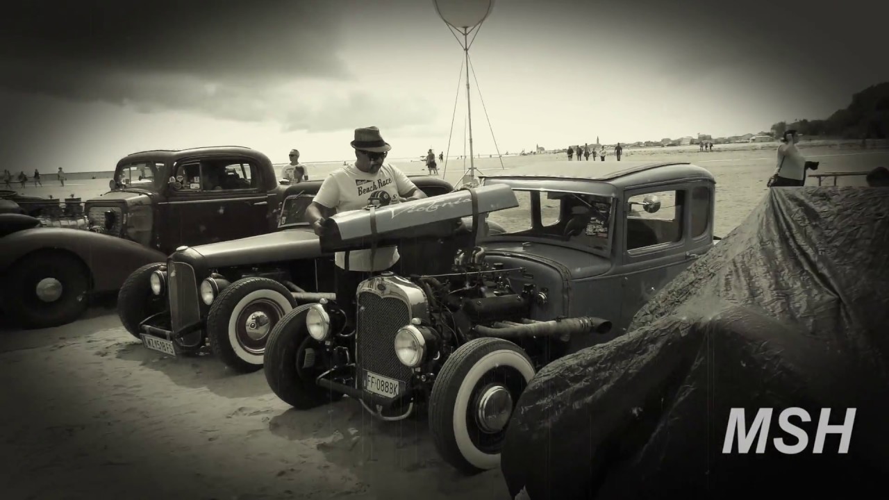 US-Car Beach Race Caorle 2017 - Roll and Flat Hot Rod