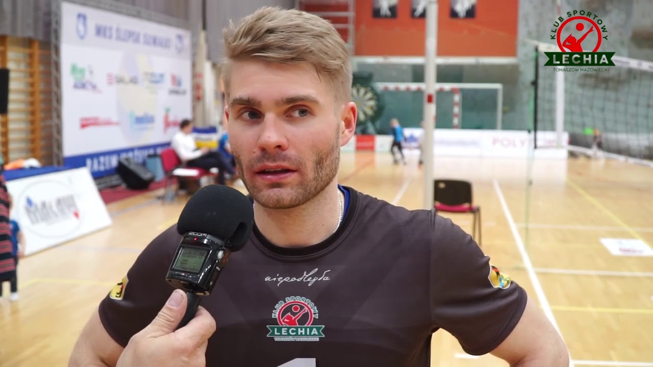 Libero Adrian Mihułka po meczu nr 4 w Suwałkach