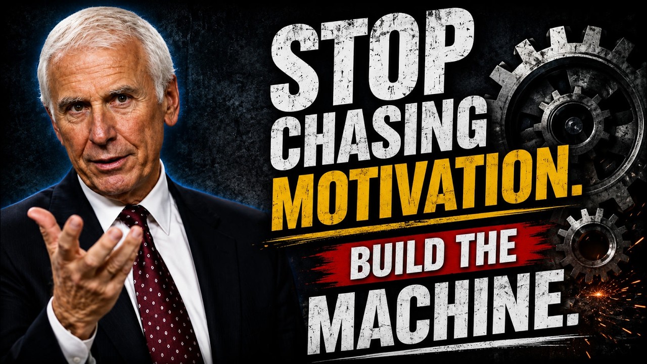 Stop Chasing Motivation. Build the Machine. | Jim Rohn Motivation