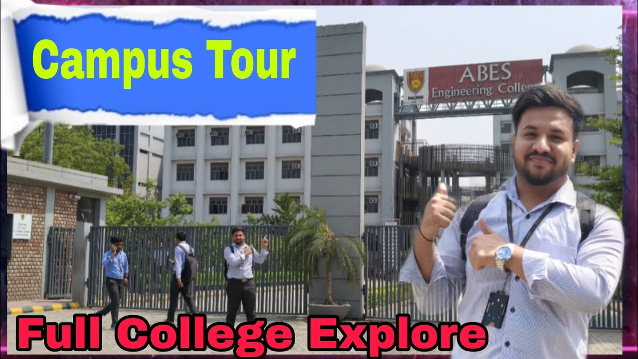 ABES Engineering College Ghaziabad Campus Tour 2025 🏫 Full College Explore | ABES Hostel,Placement, 