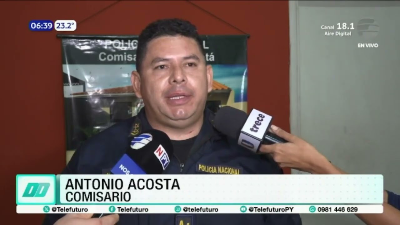 Buscan a los que robaron cables del estadio de Capiatá
