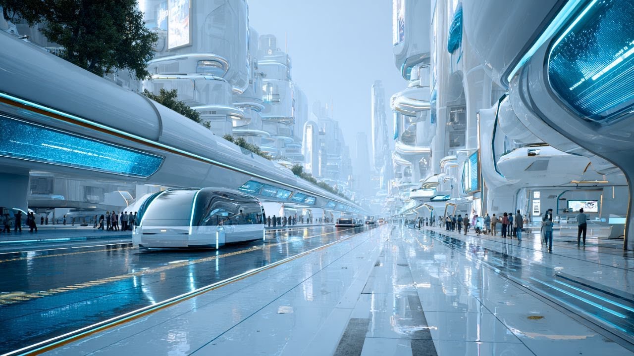Future Vision | Sci-Fi Architecture in a Smart World | Cinematic Sci-Fi for Focus & Productivity